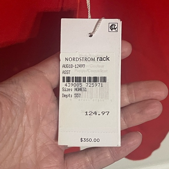 NEW Derek Lam 10 Crosby Red Blouse Tank Gold Chain Straps Size 2 - Picture 4 of 8